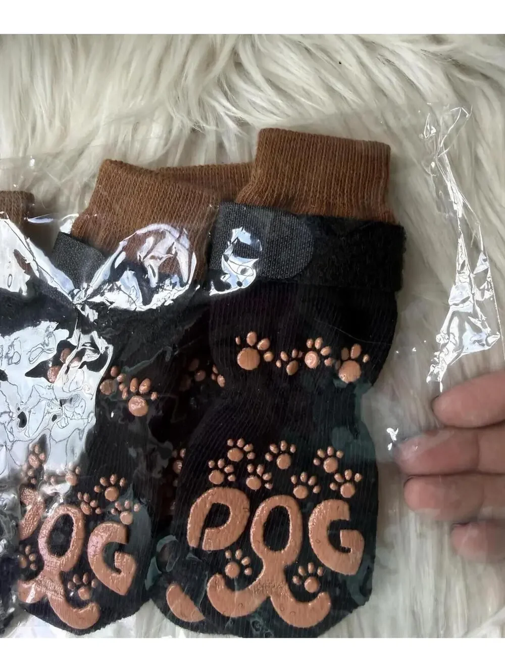 Non-Slip Dog Socks with Paw Grip